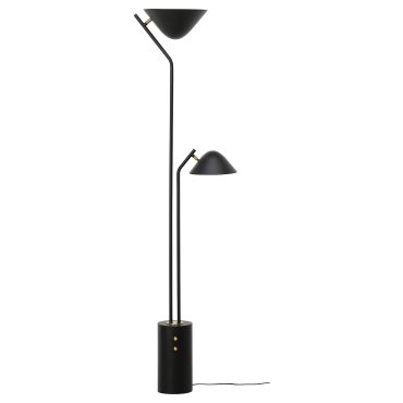 TRÅDNATE, floor uplighter/reading lamp, 180 cm, 405.960.55