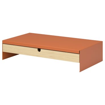 ELLOVEN, monitor stand with drawer, 406.198.58
