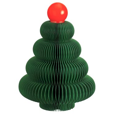 STRÅLA, table decoration with built-in LED light source/battery-operated/tree, 406.335.62