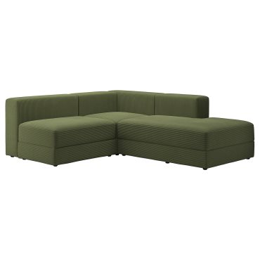 JÄTTEBO, modular corner sofa 2,5-seat with chaise longue/right, 494.851.90