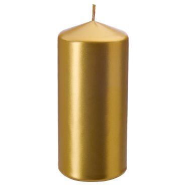 FENOMEN, unscented pillar candle, 45 hr, 505.282.59
