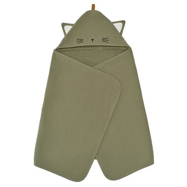 GULDVÄVARE, baby towel with hood, 60x125 cm, 505.302.95