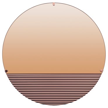 SKOGSGRÄNSEN, διακοσμητικός καθρέφτης, 50 cm, 505.380.79