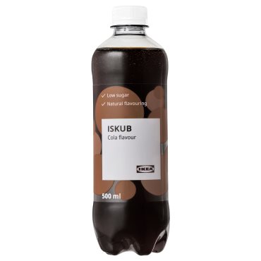 ISKUB, carbonated soft drink/cola flavour/with sugar and sweeteners, 500 ml, 505.480.59