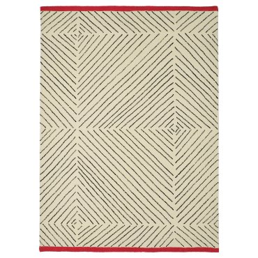 UNDERVISNING, rug low pile/handmade, 170x240 cm, 505.600.65