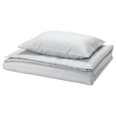 PILTANDVINGE, duvet cover and pillowcase, 150x200/50x60 cm, 505.790.98