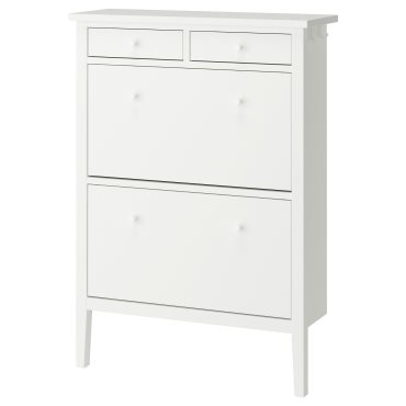 GULLABERG, shoe cabinet with 2 compartments, 88x30x122 cm, 505.876.92