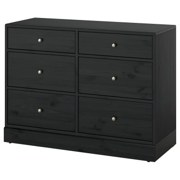 HAVSTA, chest of 6 drawers, 121x47x89 cm, 505.994.78