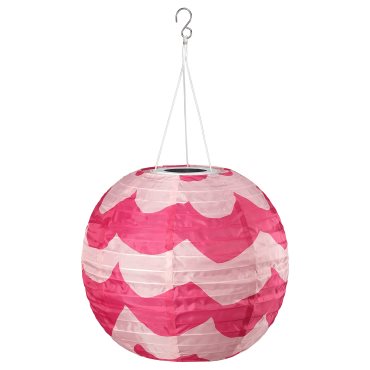 SOLVINDEN, ηλιακό κρεμαστό φωτιστικό με ενσωματωμένο φωτισμό LED, 30 cm, 506.147.04