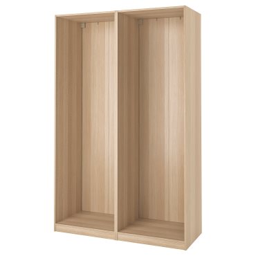 PAX, 2 wardrobe frames, 150x58x236 cm, 594.947.64