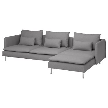 SÖDERHAMN, 4-seat sofa with chaise longue, 595.022.93