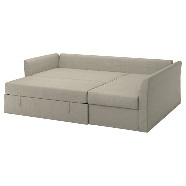 HOLMSUND, corner sofa-bed, 595.168.98