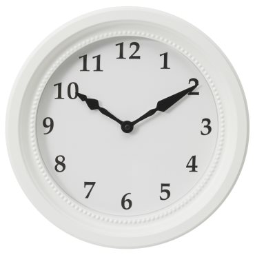 SÖNDRUM, wall clock low-voltage, 35 cm, 605.408.64