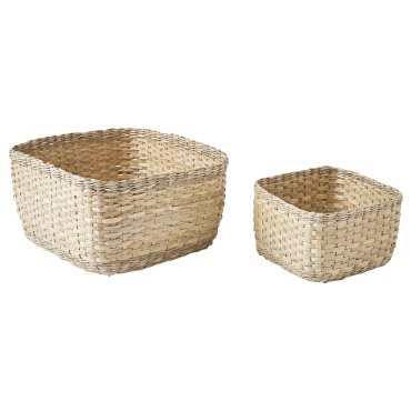 VÄXTHUS, basket/handmade, set of 2, 605.511.31