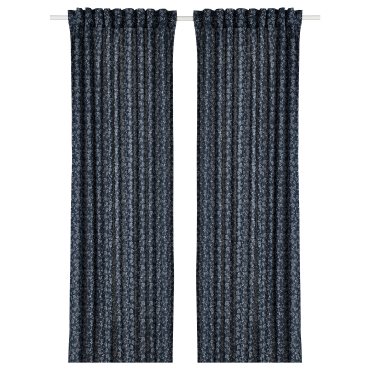 TRYSTÄVMAL, curtains 1 pair, 145x300 cm, 605.565.05