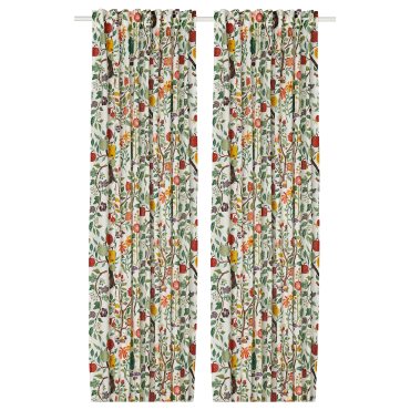 VILDPERSILJA, curtains/1 pair, 145x300 cm, 605.733.45