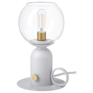 ÅSKMULLER, table lamp/dimmable, 24 cm, 605.762.40