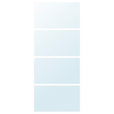 AULI, 4 πάνελ για σκελετό συρόμενης πόρτας, 100x236 cm, 605.877.43