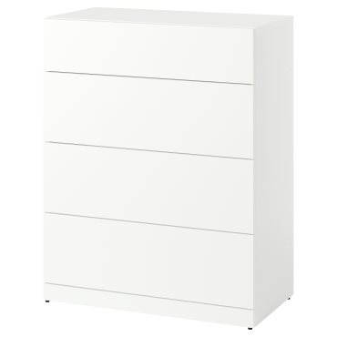 chest of 4 drawers, 80x42x100 cm, 605.993.50