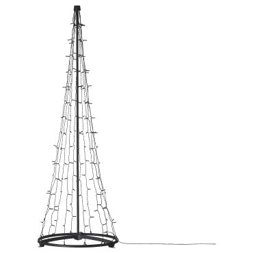 STRÅLA, lighting with built-in LED light source/outdoor/tree-shaped, 606.352.30