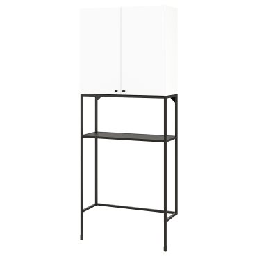 ENHET, σύνθεση αποθήκευσης για χώρο πλυντήριου, 80x32x204 cm, 694.774.29