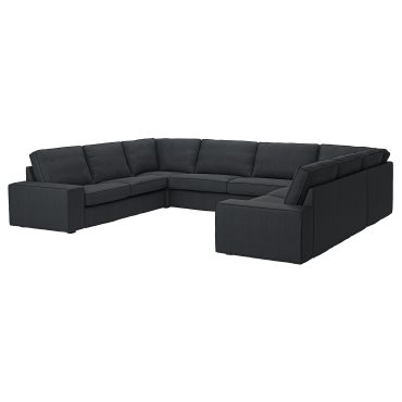 KIVIK, U-shaped sofa, 7-seat, 694.944.00
