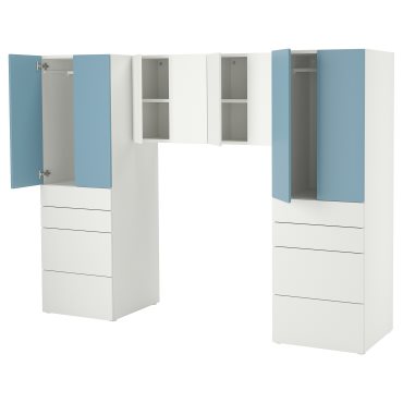 SMASTAD/PLATSA, σύνθεση αποθήκευσης, 240x57x181 cm, 695.441.03