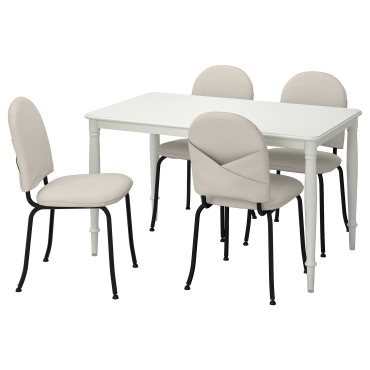 DANDERYD/EBBALYCKE, table and 4 chairs, 130 cm, 695.601.26