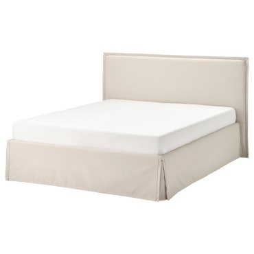 TÄRNKULLEN, upholstered bed frame, 140x200 cm, 695.692.21
