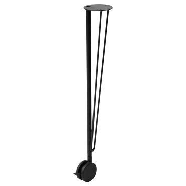 KRILLE, leg with castor, 70 cm, 705.627.61