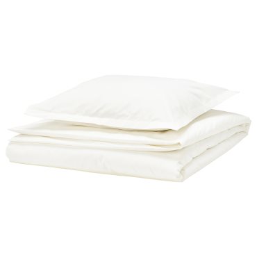 HAMPFLOCKEL, duvet cover and pillowcase, 150x200/50x60 cm, 706.063.88