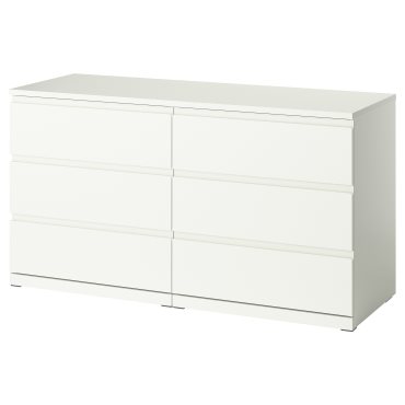 STORKLINTA, chest of 6 drawers, 140x50x75 cm, 706.275.50