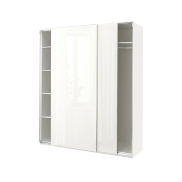 PAX/HASVIK, wardrobe combination, 200x66x236 cm, 795.031.59