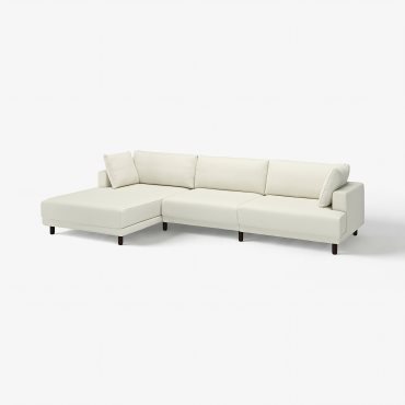UPPÅKRA, 4,5-seat modular sofa with chaise longue, left, 796.140.82