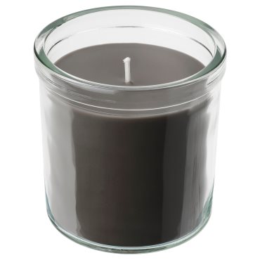 ENSTAKA, scented candle in glass/Bonfire, 40 hr, 805.023.85