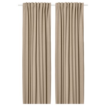 ROSENMANDEL, room darkening curtains/1 pair, 135x300 cm, 805.390.77