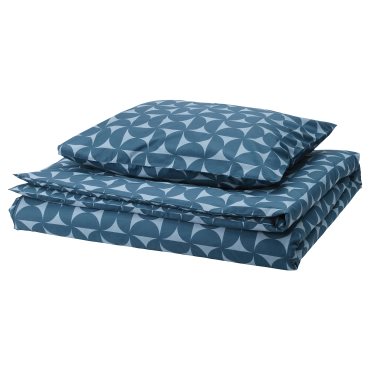 ÄNGSNEJLIKA, duvet cover and pillowcase, 150x200/50x60 cm, 805.853.47