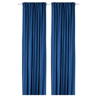 GINSTMOTT, curtains with heading tape/1 pair, 145x300 cm, 805.971.90