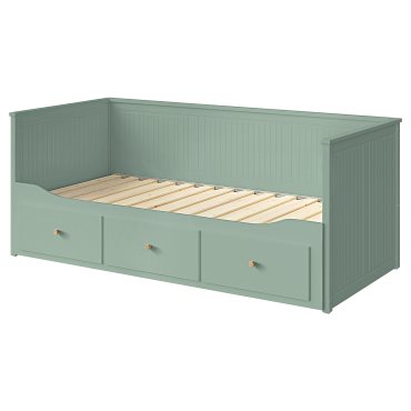 HEMNES, κρεβάτι επισκέπτη day-bed με 3 συρτάρια, 80x200 cm, 806.228.92