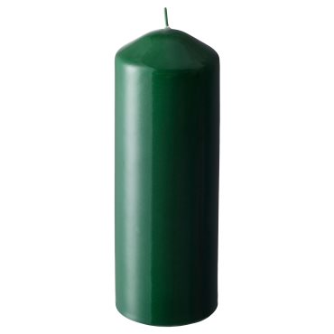 FENOMEN, unscented pillar candle, 19 cm, 806.306.89
