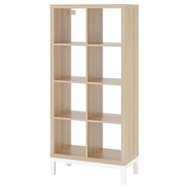 KALLAX, shelving unit with underframe, 77x164 cm, 894.426.55