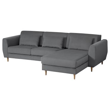 SLATORP, 3-seat sofa with chaise longue, 895.775.74