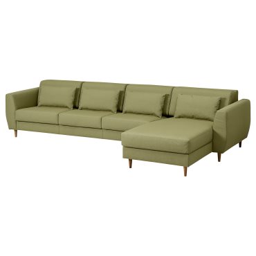 SLATORP, 4-seat sofa with chaise longue, 895.776.11