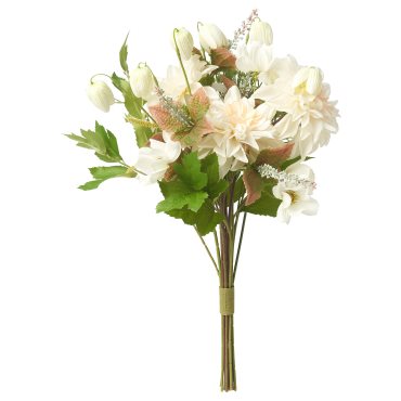 SMYCKA, artificial bouquet/in/outdoor/Dahlia, 55 cm, 905.718.25
