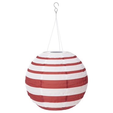 SOLVINDEN, solar-powered pendant lamp with built in LED light source/outdoor, 30 cm, 905.934.98