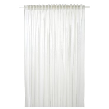 STOCKHOLM 2025, sheer curtain with heading tape/1 piece, 300x300 cm, 906.010.02