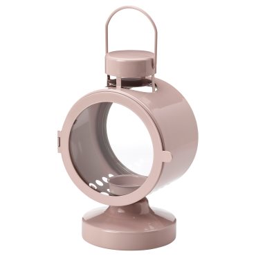 FLODSVALA, lantern for tealight in/outdoor, 21 cm, 906.059.05