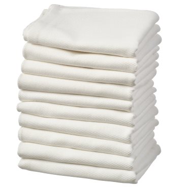 RÖDSPÄTTA, tea towel/10 pack, 45x60 cm, 906.185.64