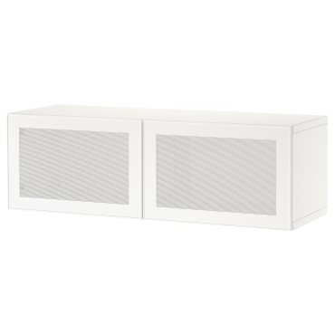 BESTÅ, ραφιέρα με πόρτες, 120x42x38 cm, 994.262.02