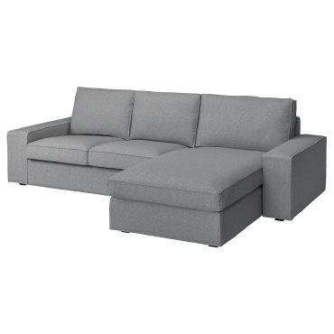 KIVIK, 3-seat sofa with chaise longue, 994.405.90